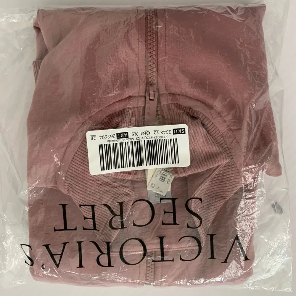 Victoria’s Secret VSX Featherweight Knit Slim Full-Zip Jacket XS - Picture 12 of 13